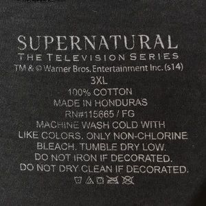 Supernatural Tops - Supernatural Tee Size 3XL Supernatural Tops - Supernatural Tee Size 3XL